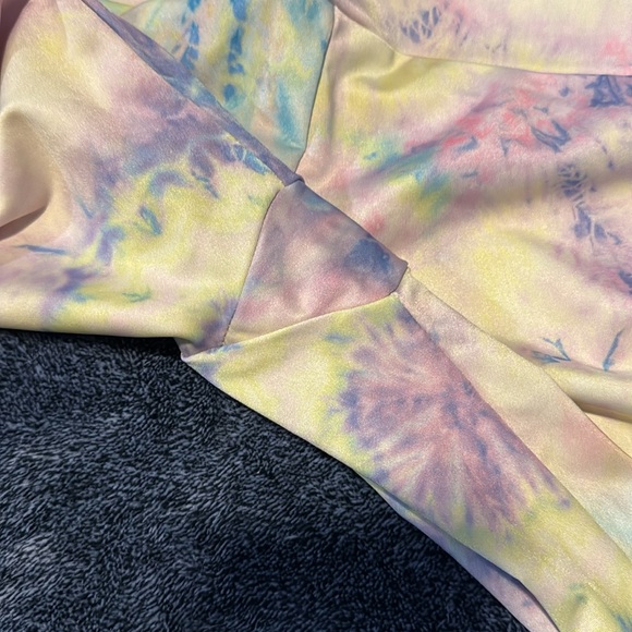 Free People tie dye biker shorts size M/L (Rare) - Picture 6 of 8